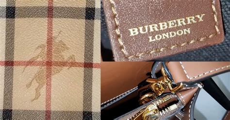 how to figure out fake burberry backpack|how to authenticate Burberry bag.